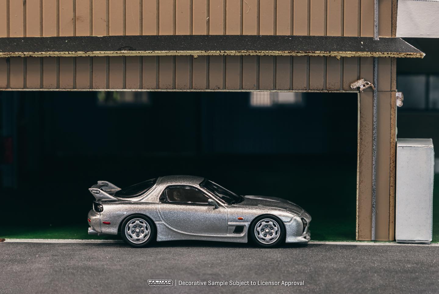 Tarmac Works 1/64 Mazda RX-7 (FD3S) Mazdaspeed A-Spec in Silver Stone Metallic
