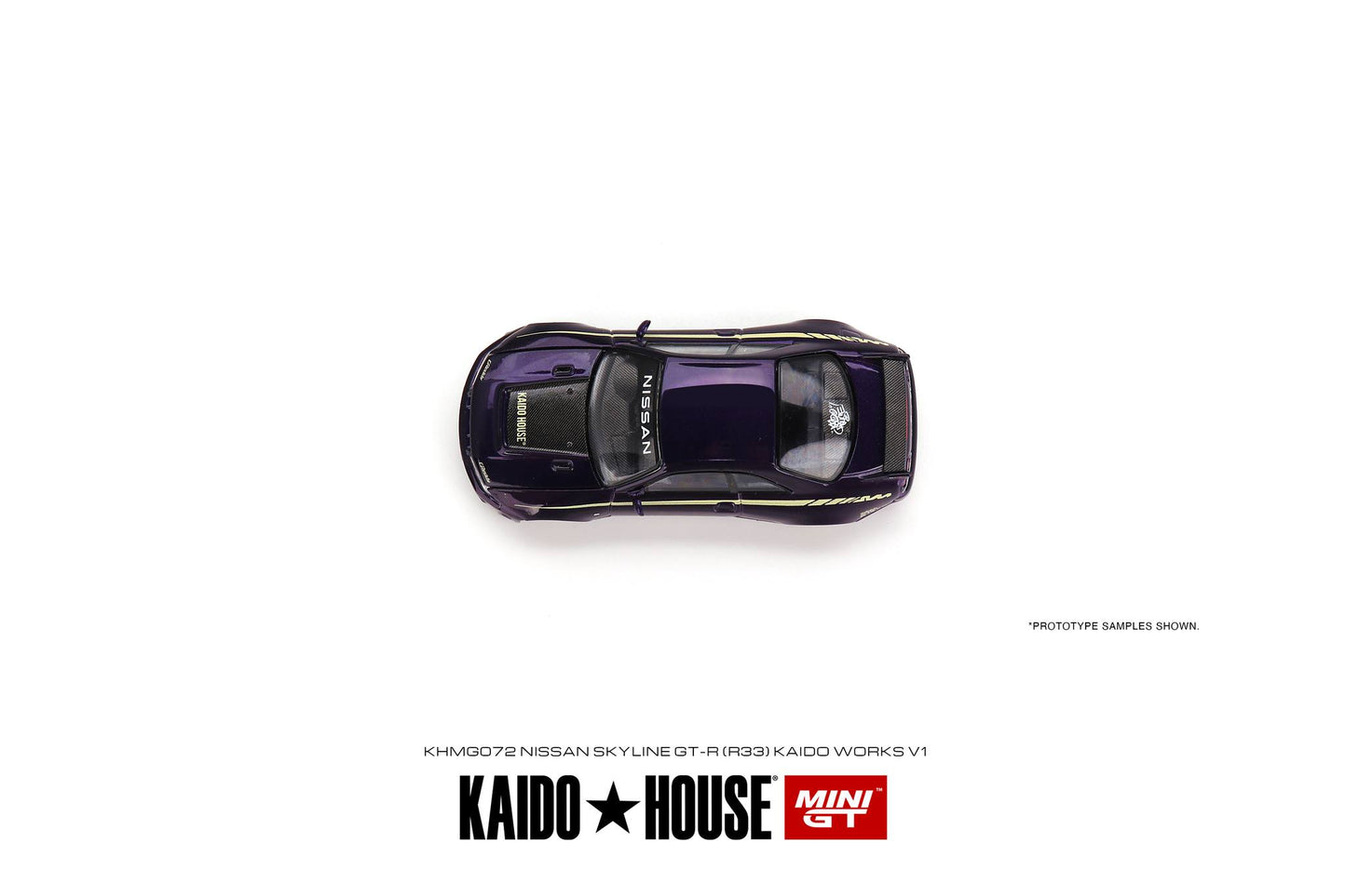 Mini GT x Kaido House Nissan Skyline GT-R (R33) Kaido Works V1