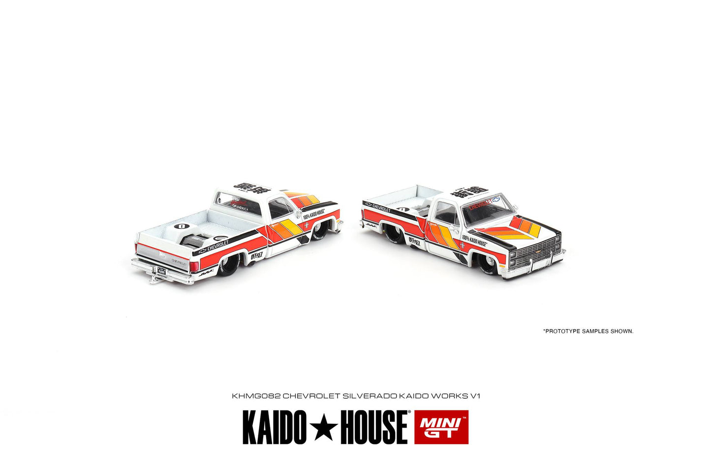 Mini GT x Kaido House 1983 Chevy Silverado Kaido Works V1