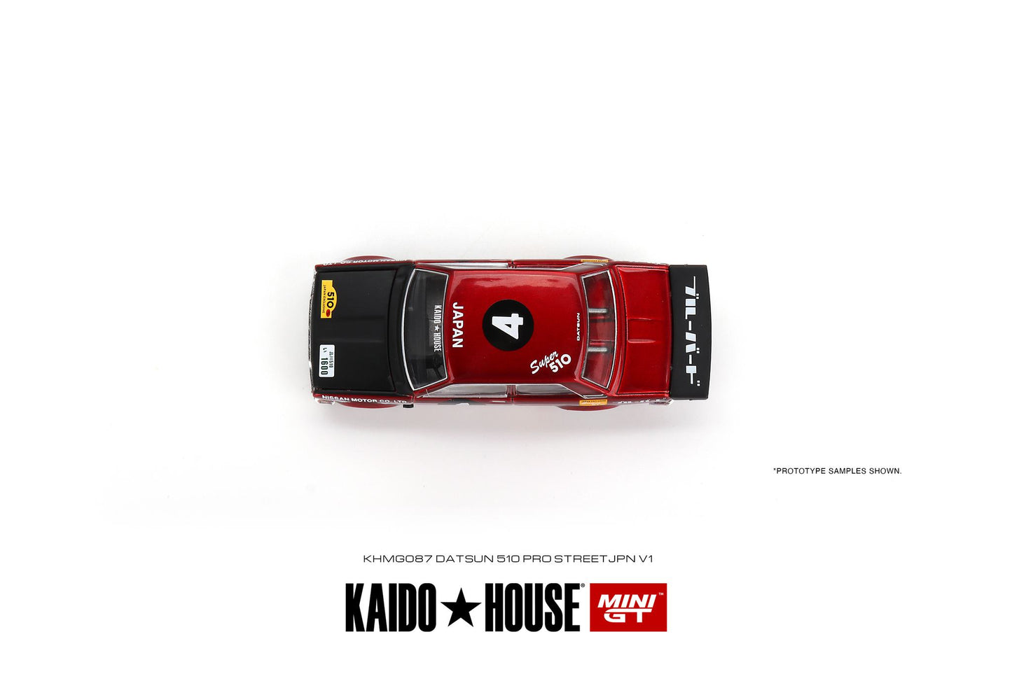 Mini GT x Kaido House Datsun 510 Pro Street JPN V1
