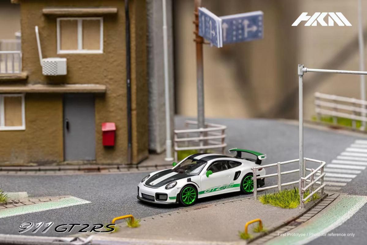 HKM Model 1/64 Porsche 911 (991) GT2 RS Carrera RS Tribute Livery