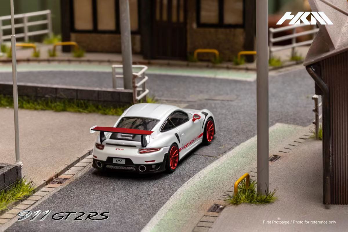 HKM Model 1/64 Porsche 911 (991) GT2 RS Carrera RS Tribute Livery