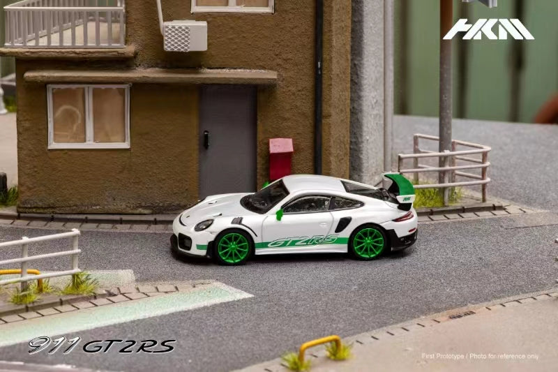 HKM Model 1/64 Porsche 911 (991) GT2 RS Carrera RS Tribute Livery