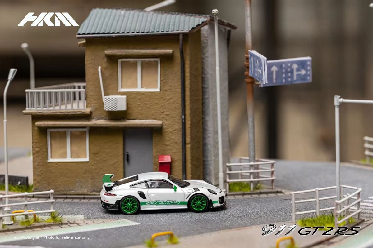HKM Model 1/64 Porsche 911 (991) GT2 RS Carrera RS Tribute Livery