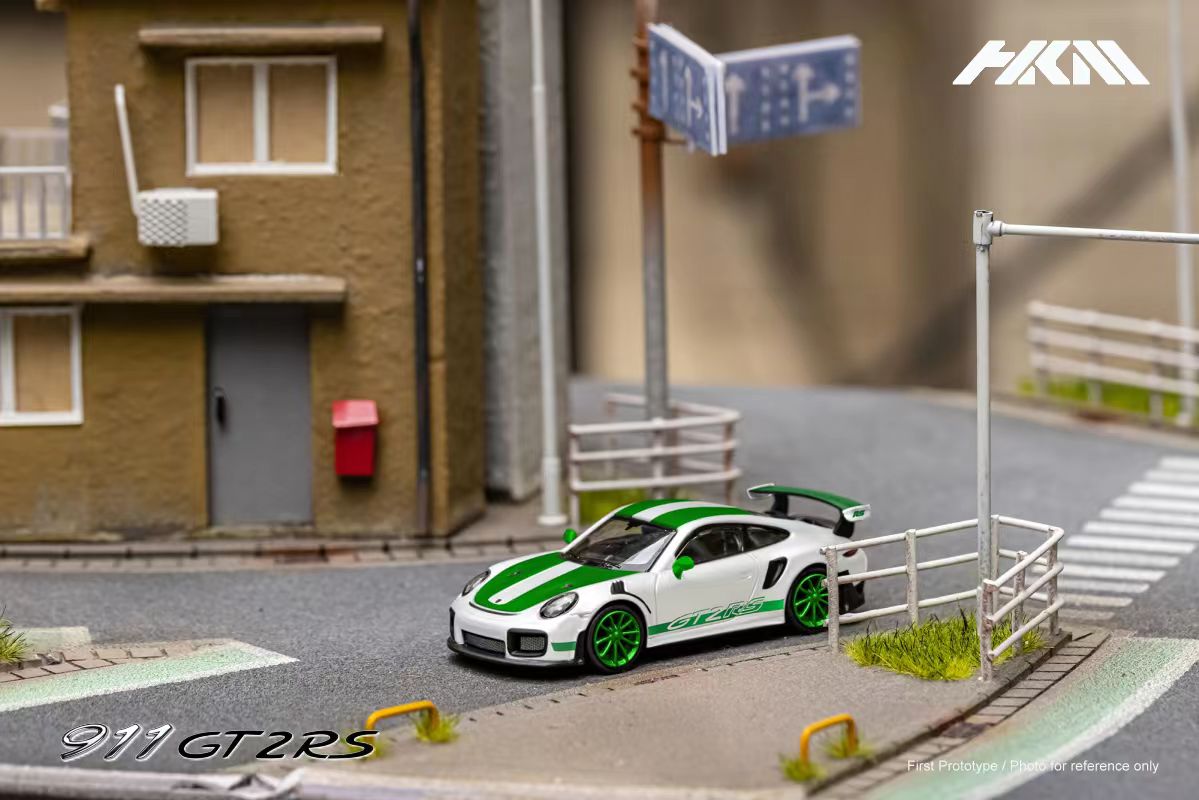 HKM Model 1/64 Porsche 911 (991) GT2 RS Carrera RS Tribute Livery