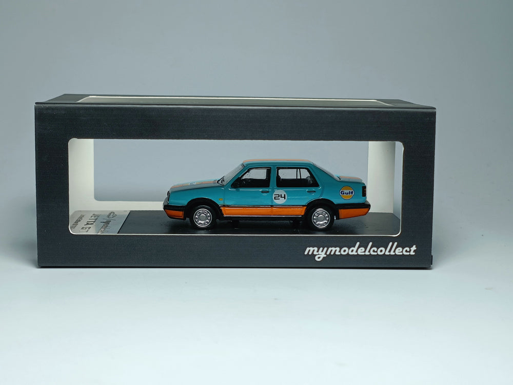 MC 1/64 Volkswagen Jetta GT in Gulf Livery