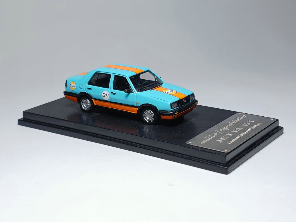 MC 1/64 Volkswagen Jetta GT in Gulf Livery