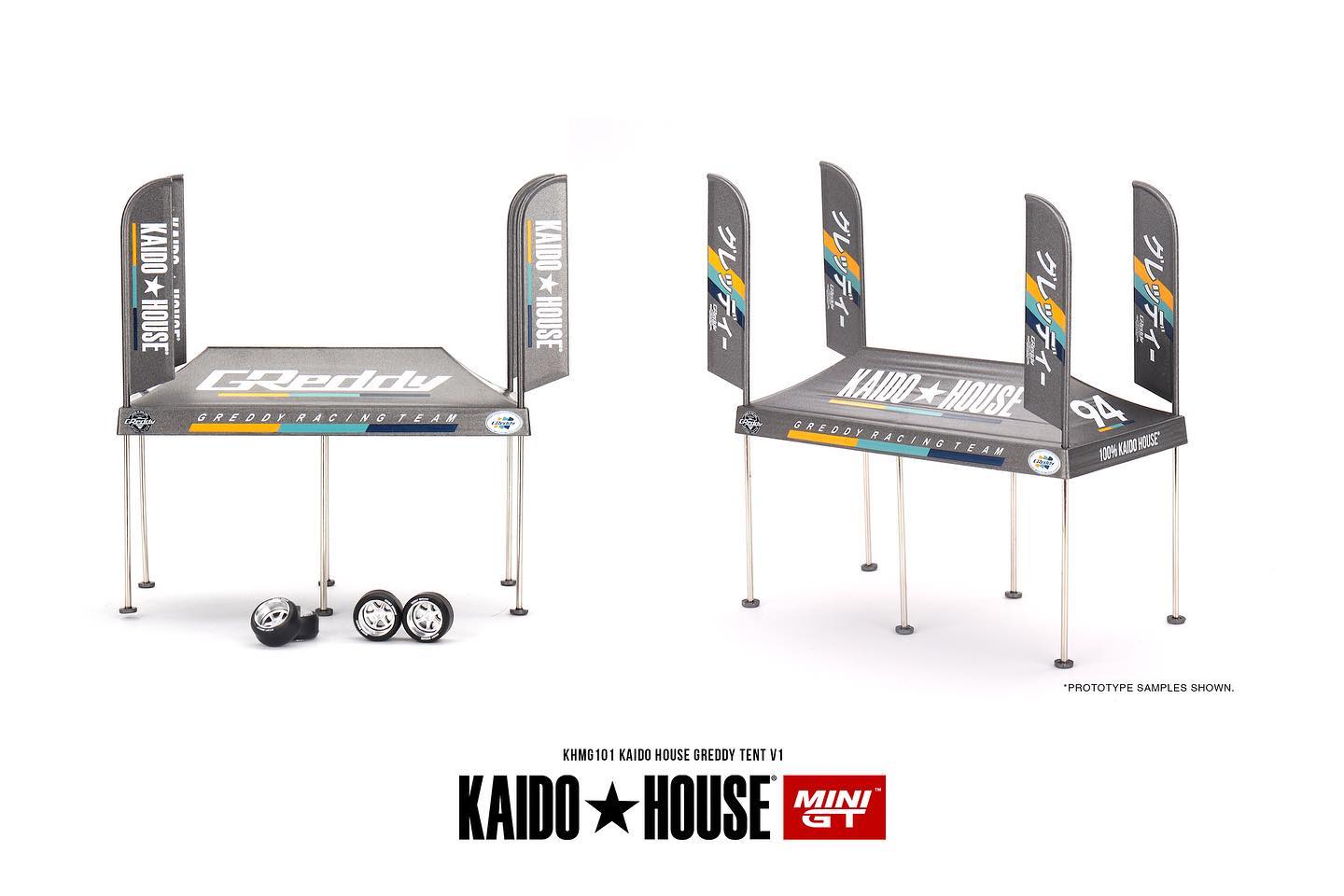 mini gt tent Mini GT x Kaido House Greddy Event Tent V1