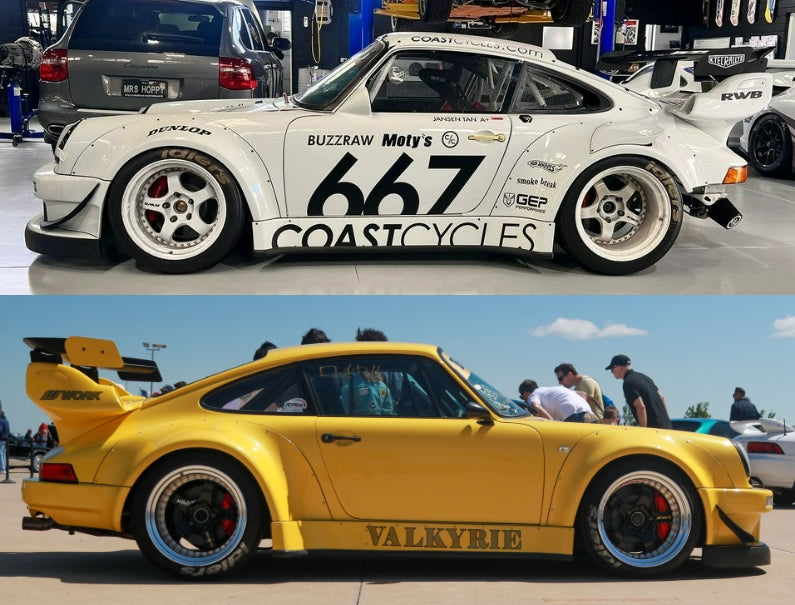 Star Model 1/64 Porsche 911 RWB 930 GT Wing