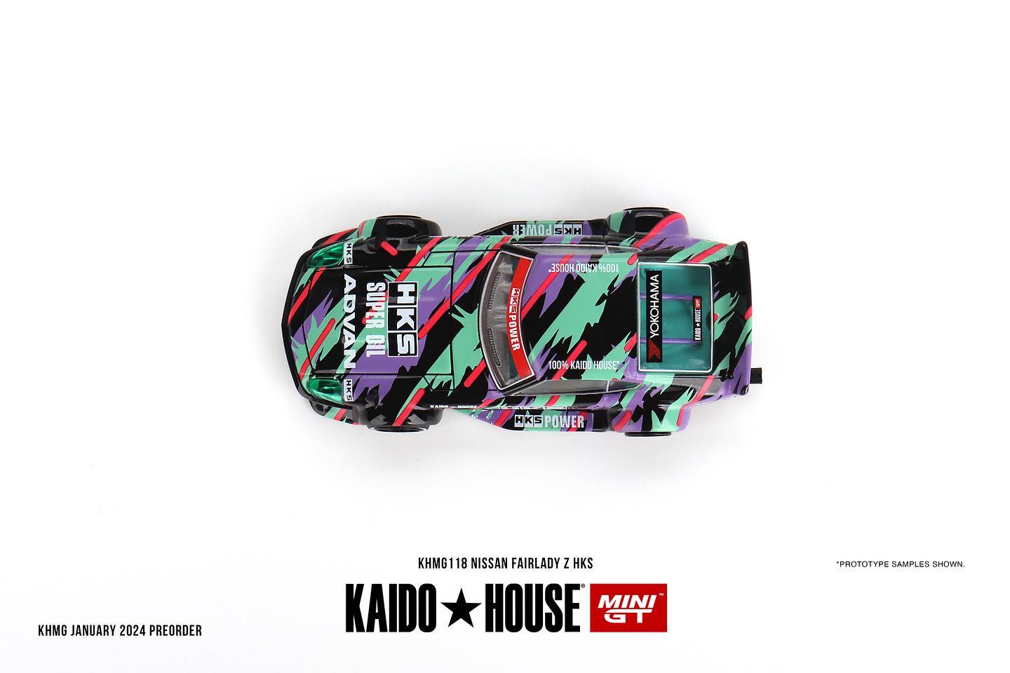 Mini GT x Kaido House Nissan Fairlazy Z HKS