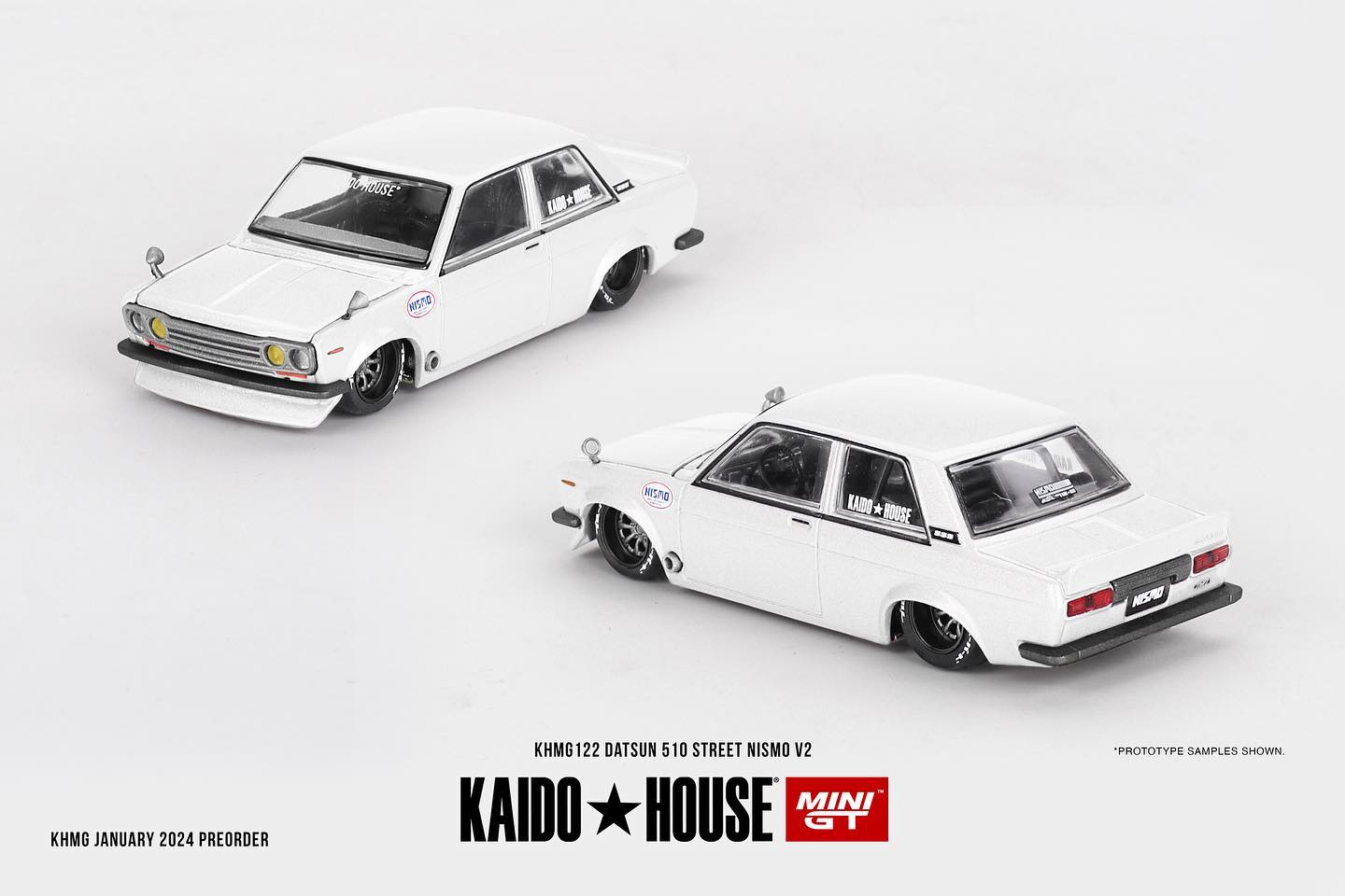 Mini GT x Kaido House Datsun 510 Pro Street Nismo V2