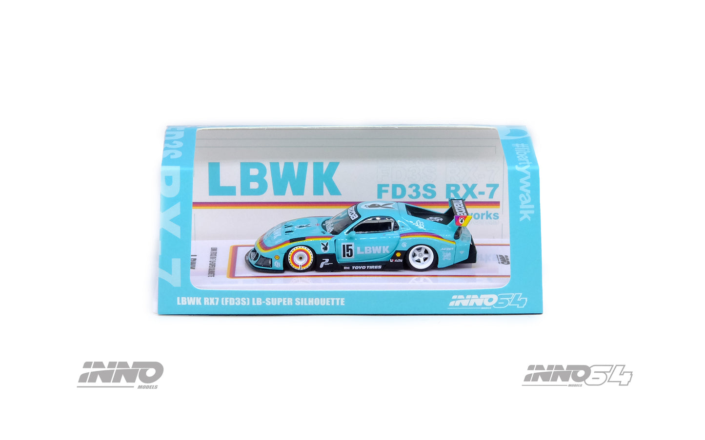 Inno64 Mazda RX-7 (FD3S) LB-Super Silhouette - Hobby Expo China 2024
