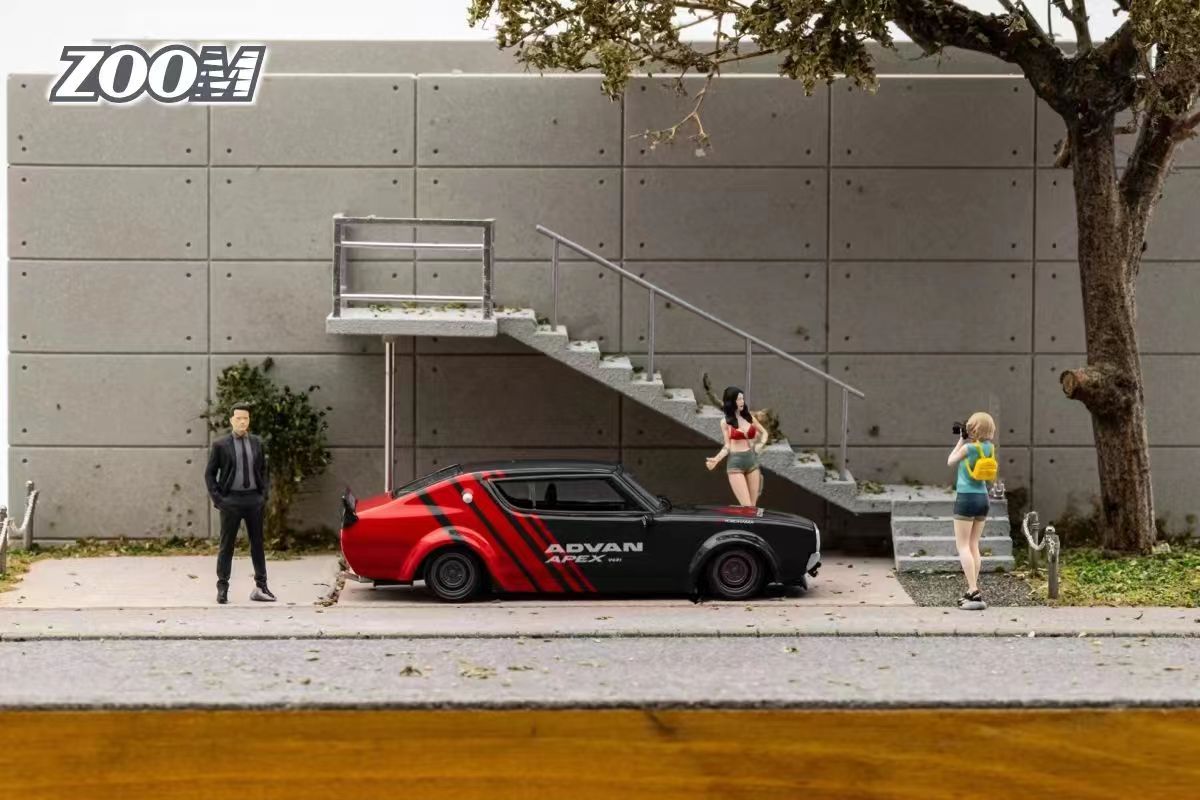 Zoom 1/64 Nissan Skyline 2000 GT-R LBWK KPGC110