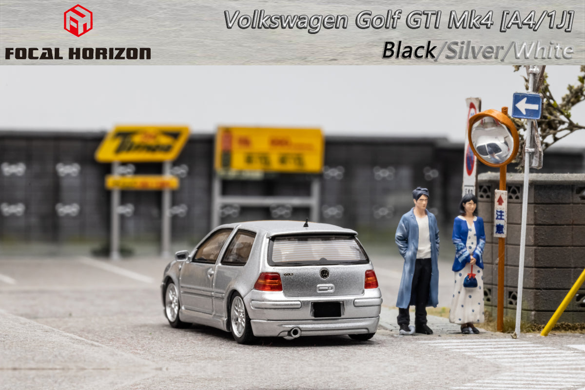 Focal Horizon 1/64 Volksagen Golf GTI MK4 in Silver