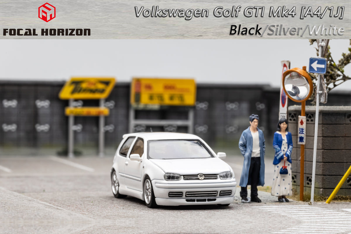 Focal Horizon 1/64 Volksagen Golf GTI MK4 in White
