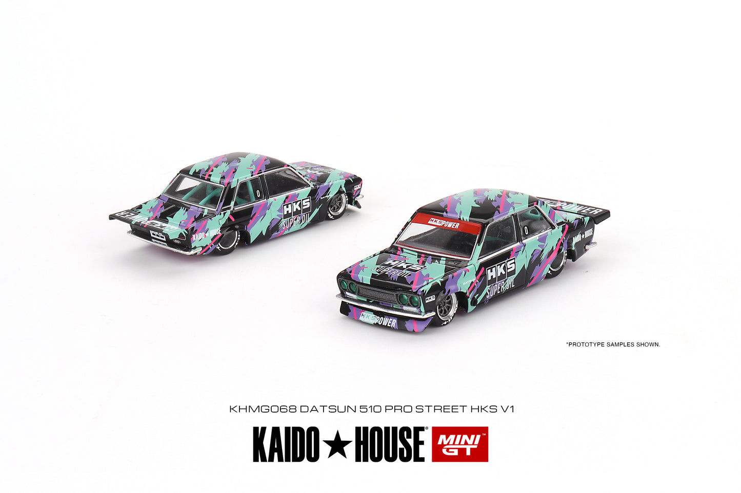 Mini GT x Kaido House Datsun 510 Pro Street HKS V1