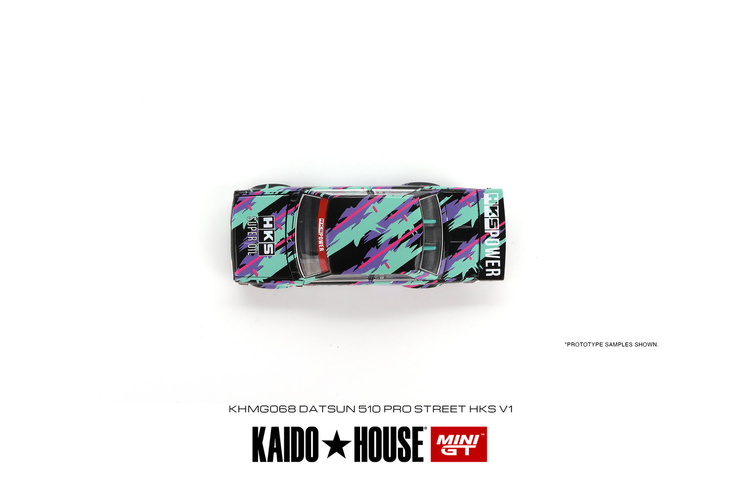 Mini GT x Kaido House Datsun 510 Pro Street HKS V1