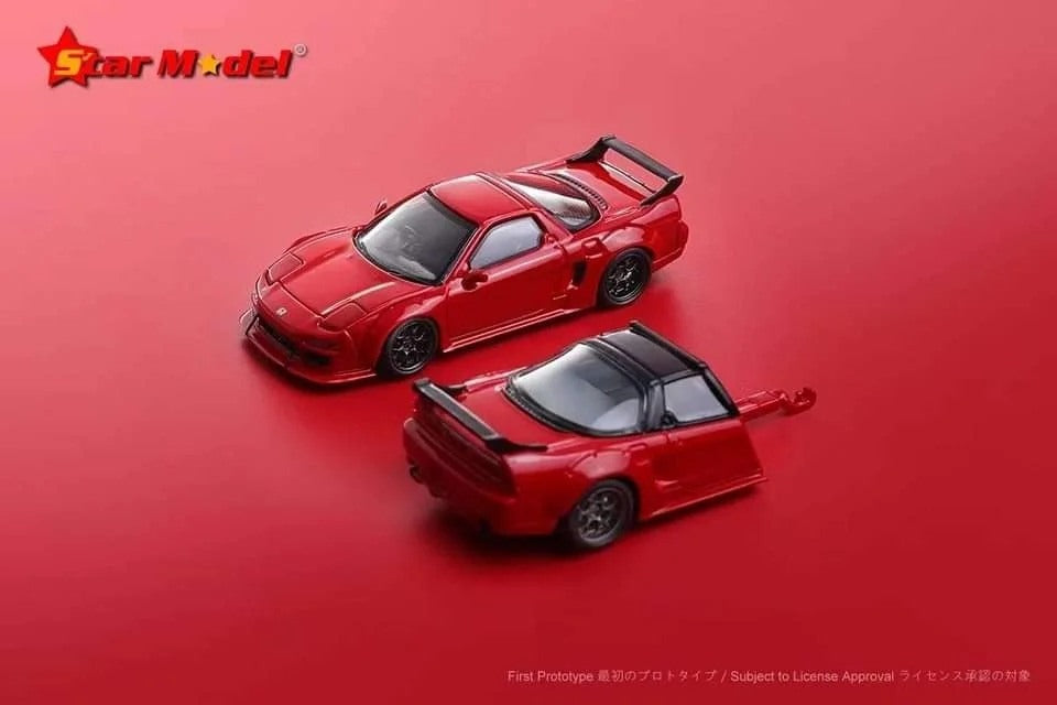 Star Model 1/64 Liverty Walk Honda NSX (NA1) in Red