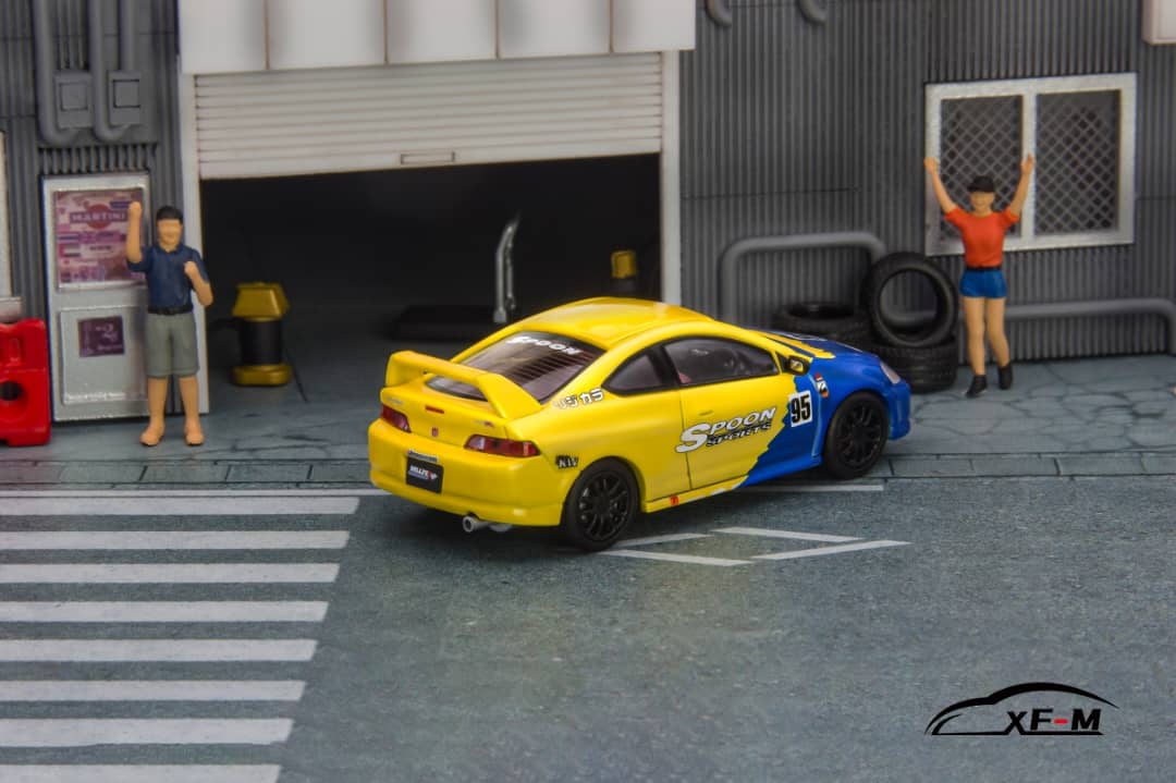 XF Model Honda Integra (DC5) 4th Gen in Spoon Sports Livery