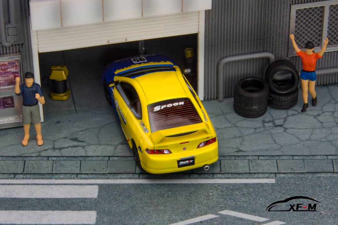 XF Model Honda Integra (DC5) 4th Gen in Spoon Sports Livery