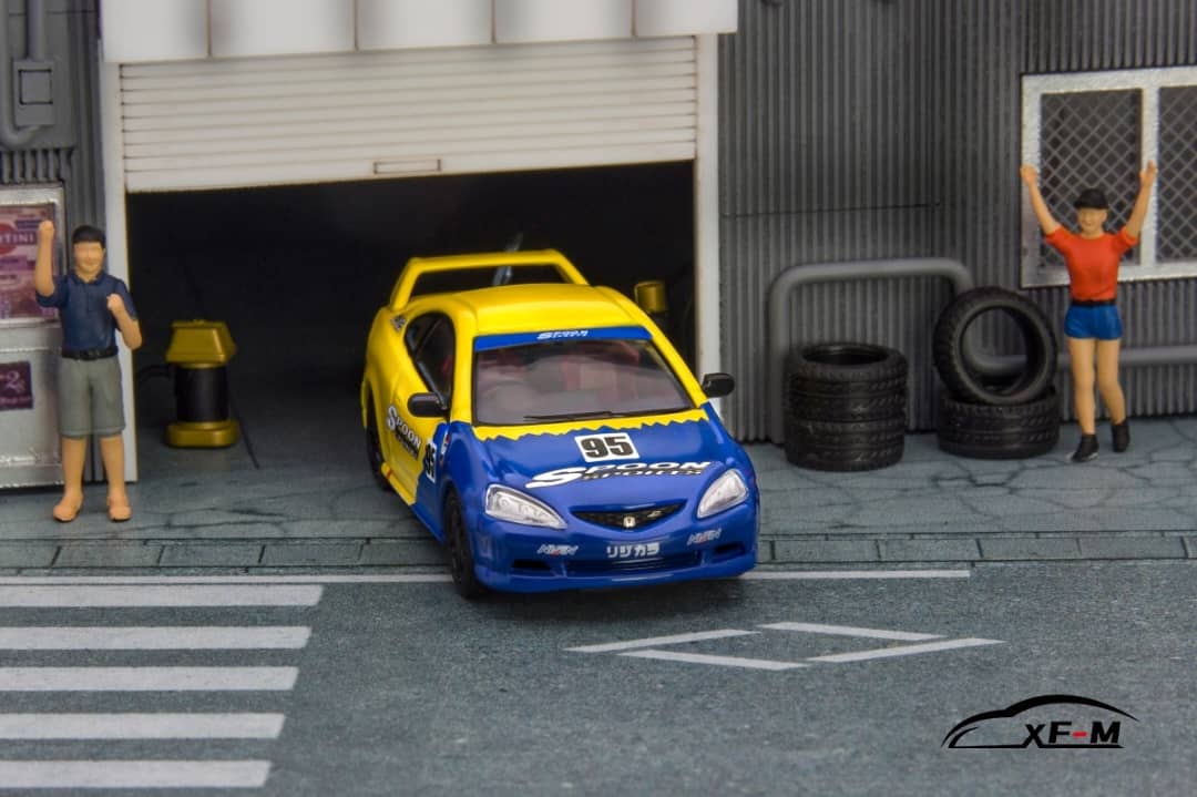 XF Model Honda Integra (DC5) 4th Gen in Spoon Sports Livery