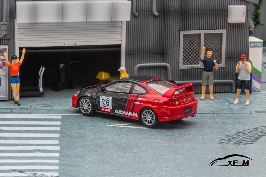 XF Model Honda Integra (DC5) 4th Gen in No Good Racing Advan Livery