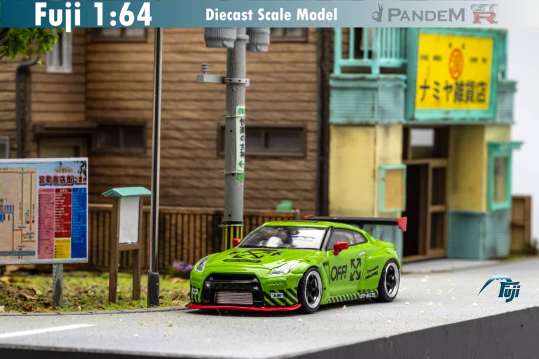 Fuji 1/64 Nissan GT-R (R35) Rocket Bunny Widebody