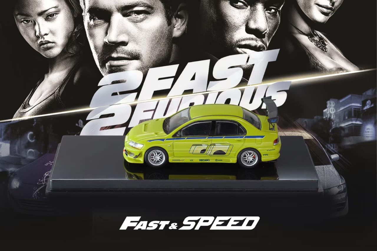 Fast Speed 1/64 Mitsubishi Evolution VII "2Fast 2Furious" - Brian's EVO