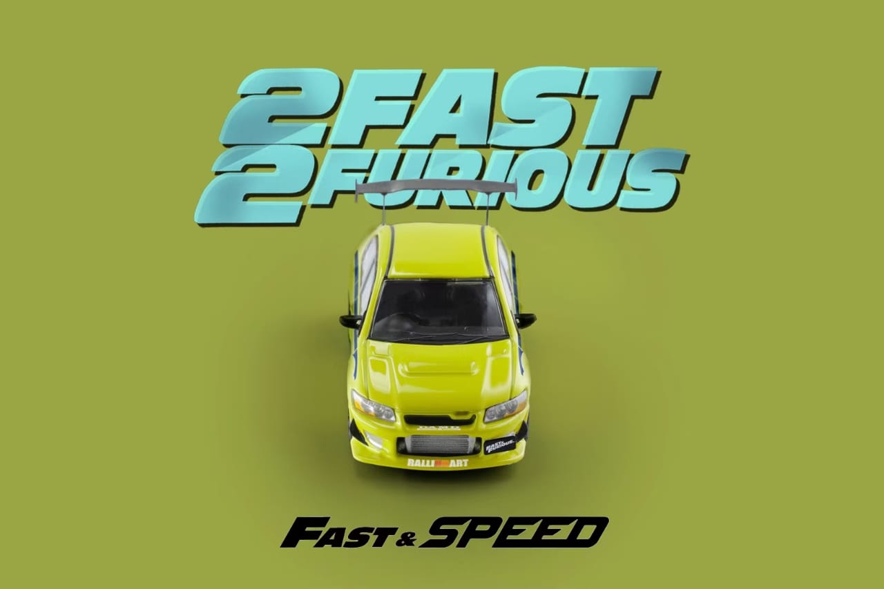 Fast Speed 1/64 Mitsubishi Evolution VII "2Fast 2Furious" - Brian's EVO