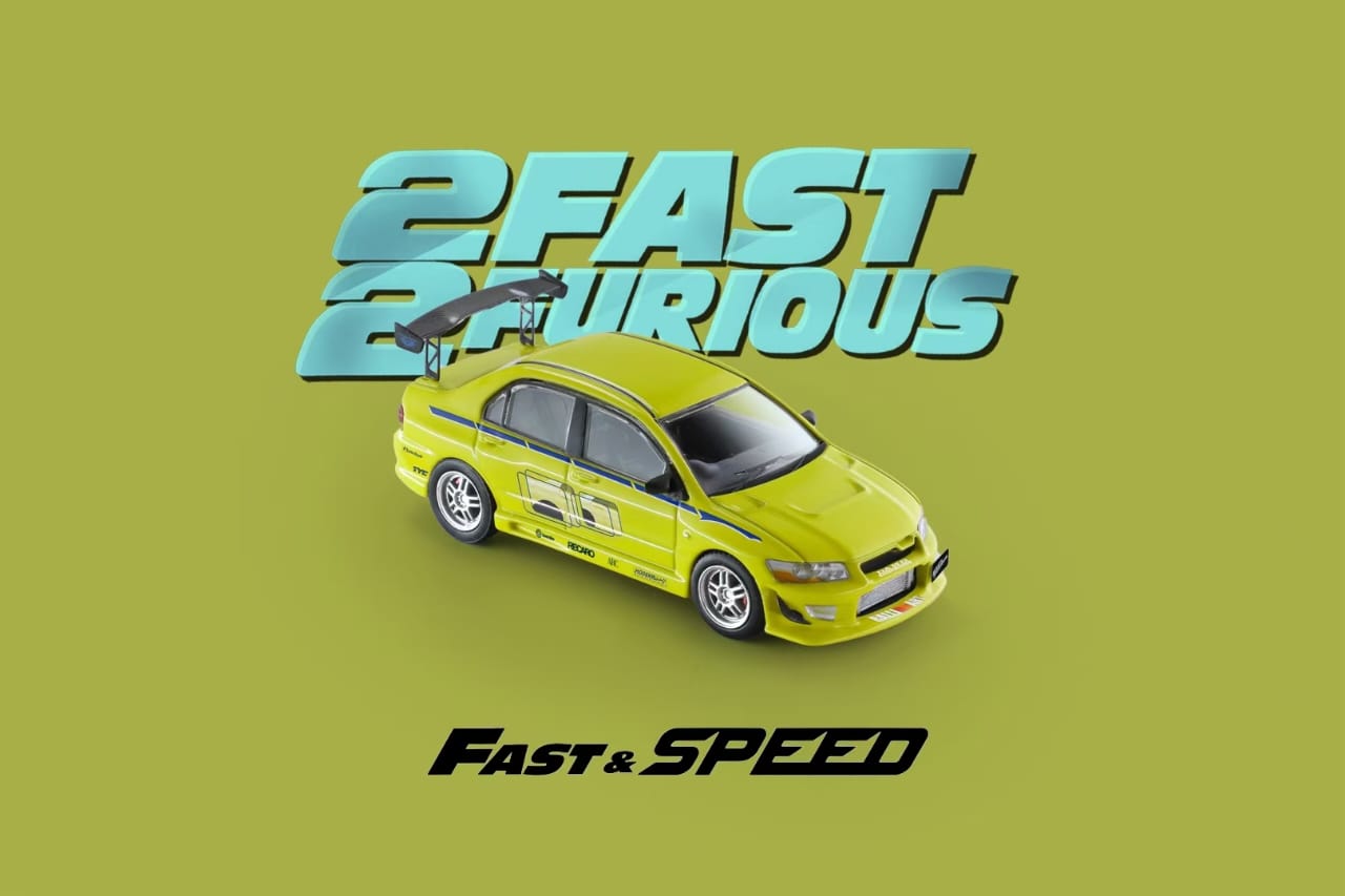 Fast Speed 1/64 Mitsubishi Evolution VII "2Fast 2Furious" - Brian's EVO