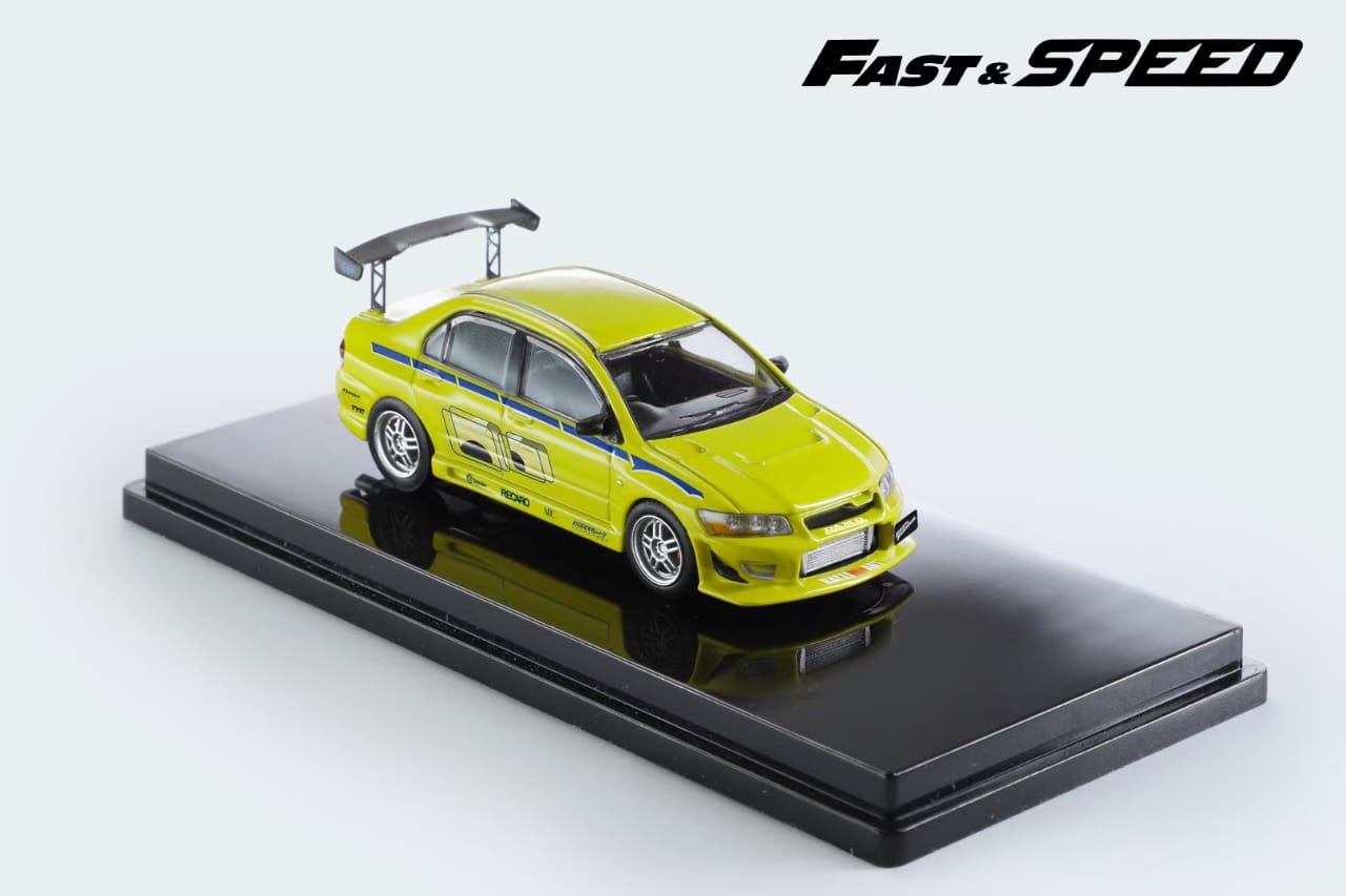 Fast Speed 1/64 Mitsubishi Evolution VII "2Fast 2Furious" - Brian's EVO