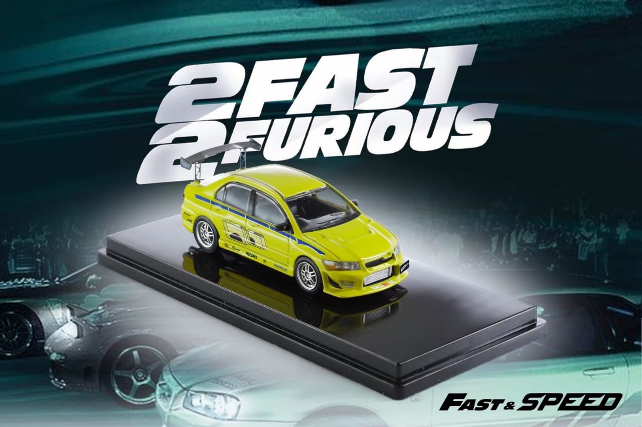 Fast Speed 1/64 Mitsubishi Evolution VII "2Fast 2Furious" - Brian's EVO