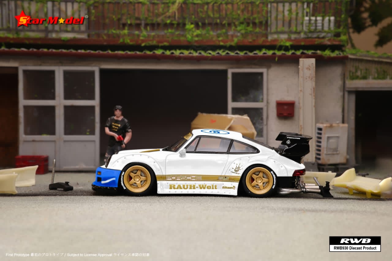 Star Model 1/64 Porsche 911 RWB930 GT Wing