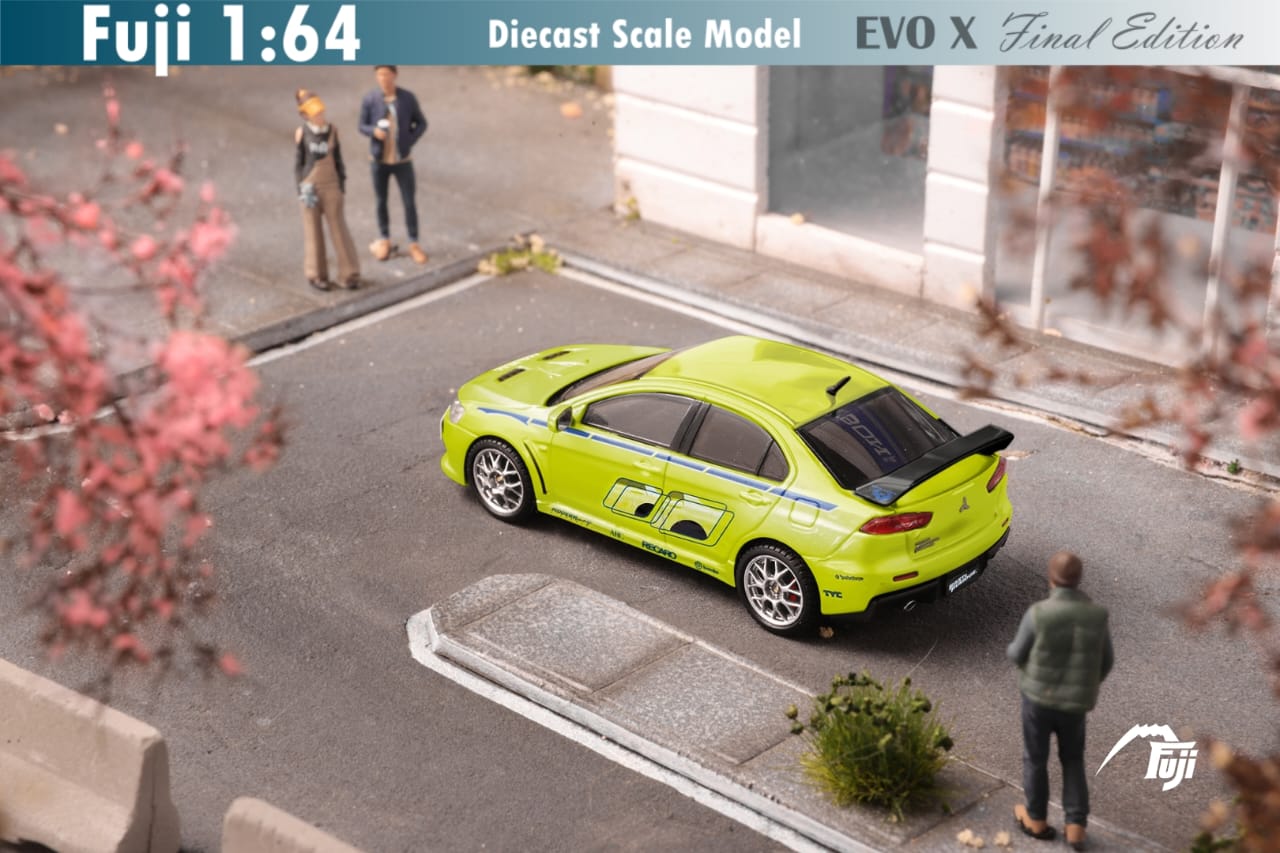 Fuji 1/64 Mitsubishi Evolution X "2Fast 2Furious" Livery