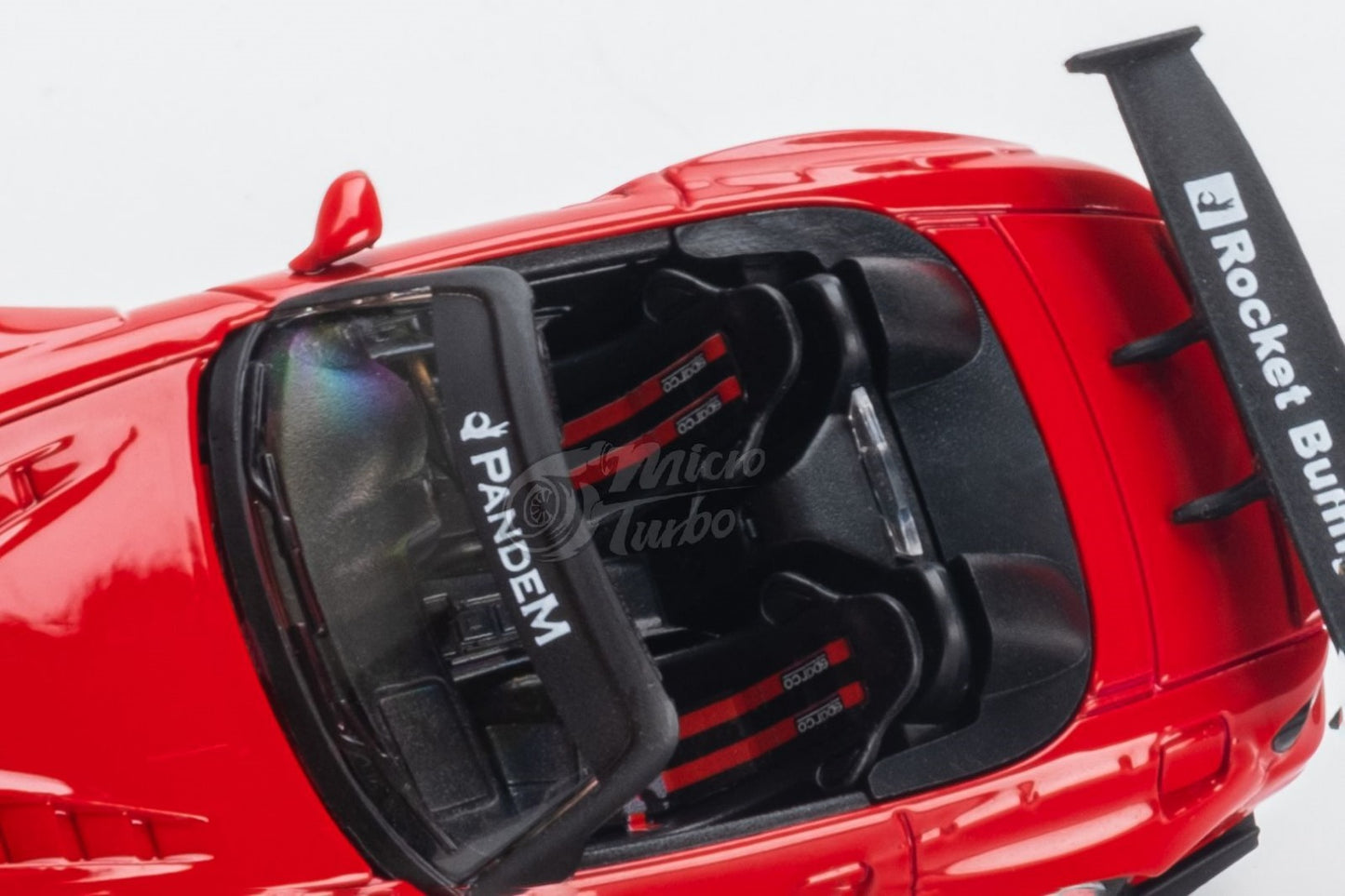 Micro Turbo 1/64 Rocket Bunny Honda S2000 in Red