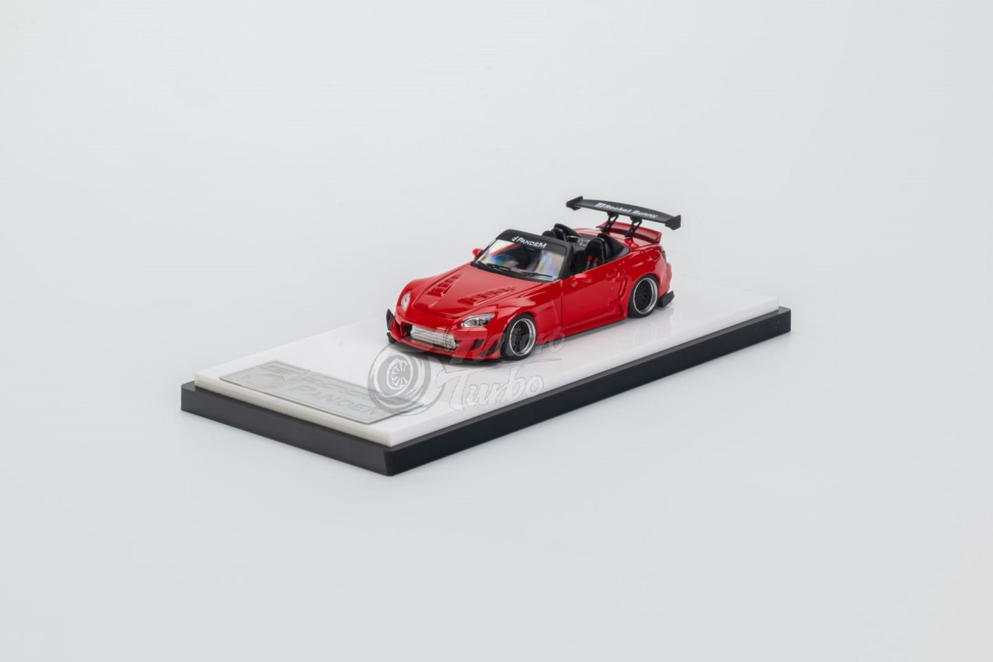 Micro Turbo 1/64 Rocket Bunny Honda S2000 in Red
