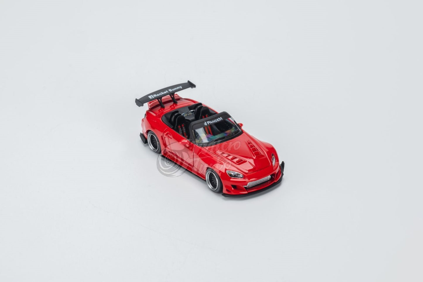 Micro Turbo 1/64 Rocket Bunny Honda S2000 in Red