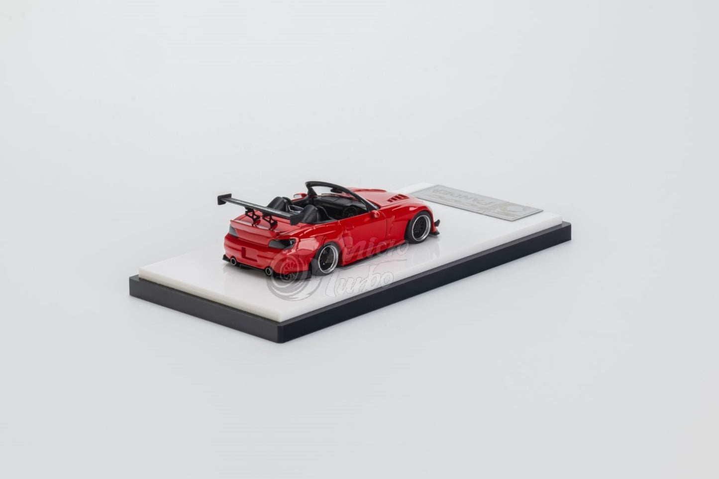 Micro Turbo 1/64 Rocket Bunny Honda S2000 in Red