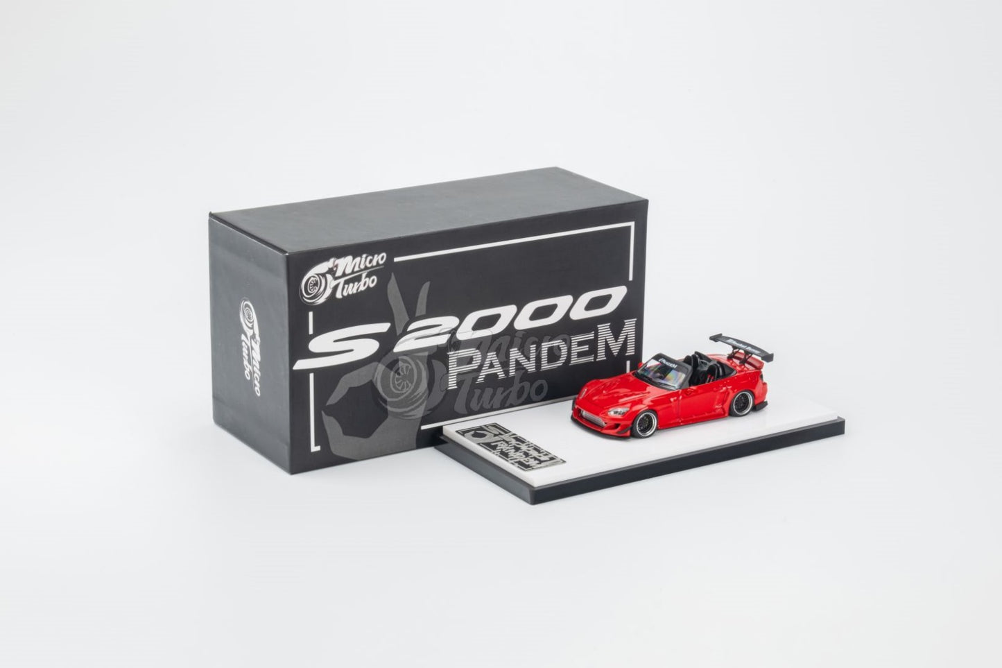 Micro Turbo 1/64 Rocket Bunny Honda S2000 in Red