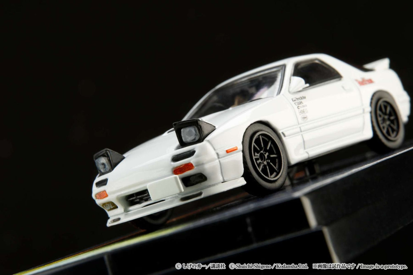 Hobby Japan 1/64 Mazda RX-7 (FC3S) - Initial D VS Kyoichi Sudo with Ryosuke Takahashi Figure Pre-Order
