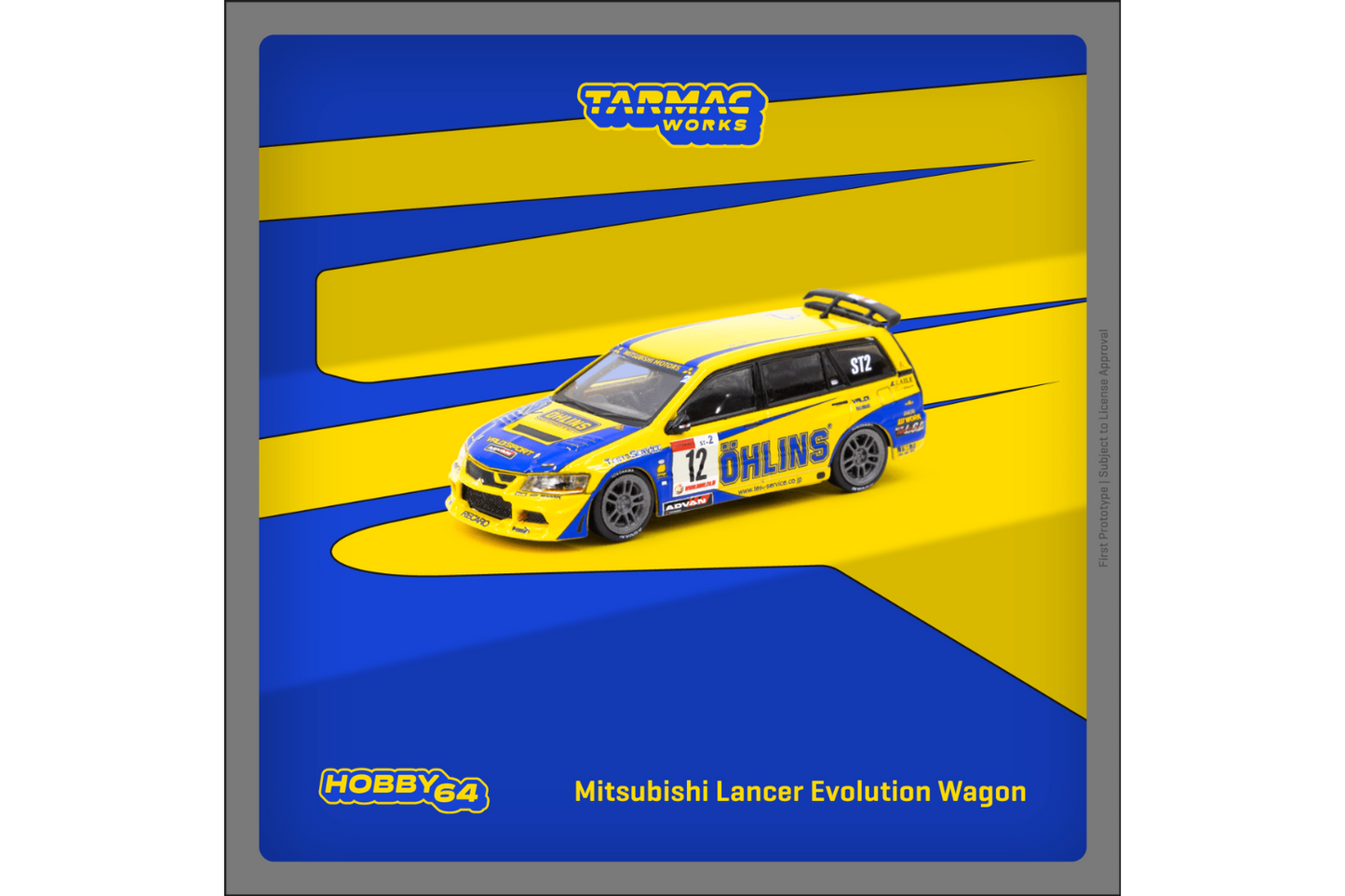 Tarmac Works 1/64 Mitsubishi Lancer Evolution Wagon Super Taikyu Series 2006 Round 3, 13th Tokachi 24hours 桂 伸一 / 瀬在仁志 / 奴田原文雄 / 関 豊