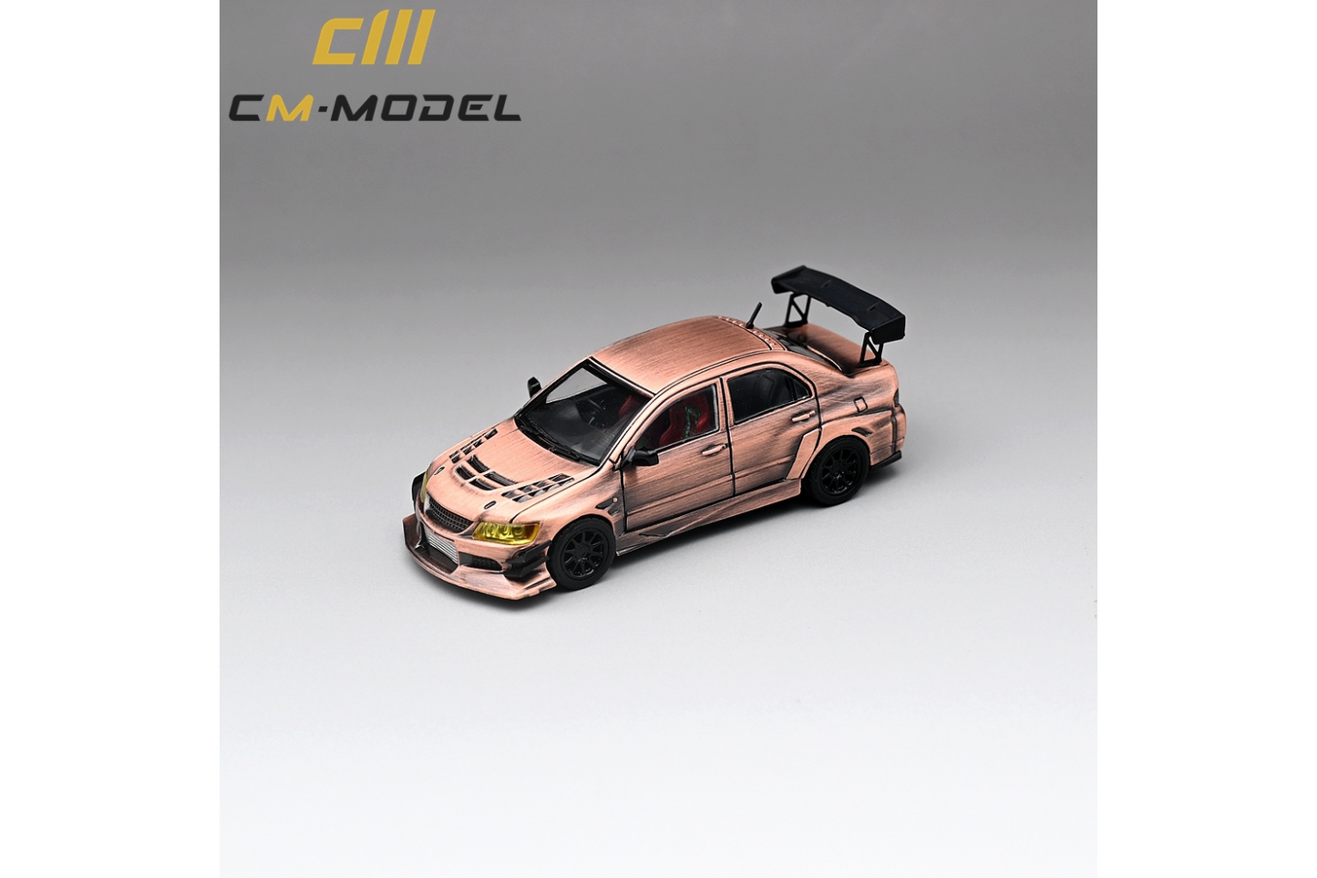 CM Model 1/64 Mitsubishi Evolution IX Voltex Widebody in Anime Art Style