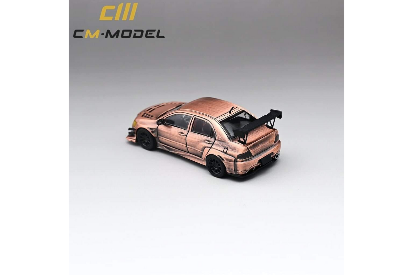 CM Model 1/64 Mitsubishi Evolution IX Voltex Widebody in Anime Art Style