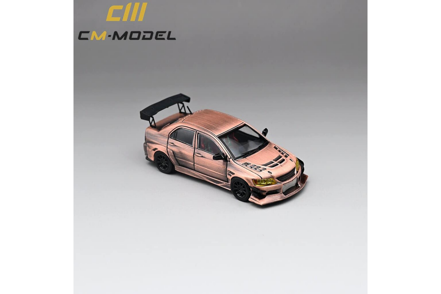 CM Model 1/64 Mitsubishi Evolution IX Voltex Widebody in Anime Art Style