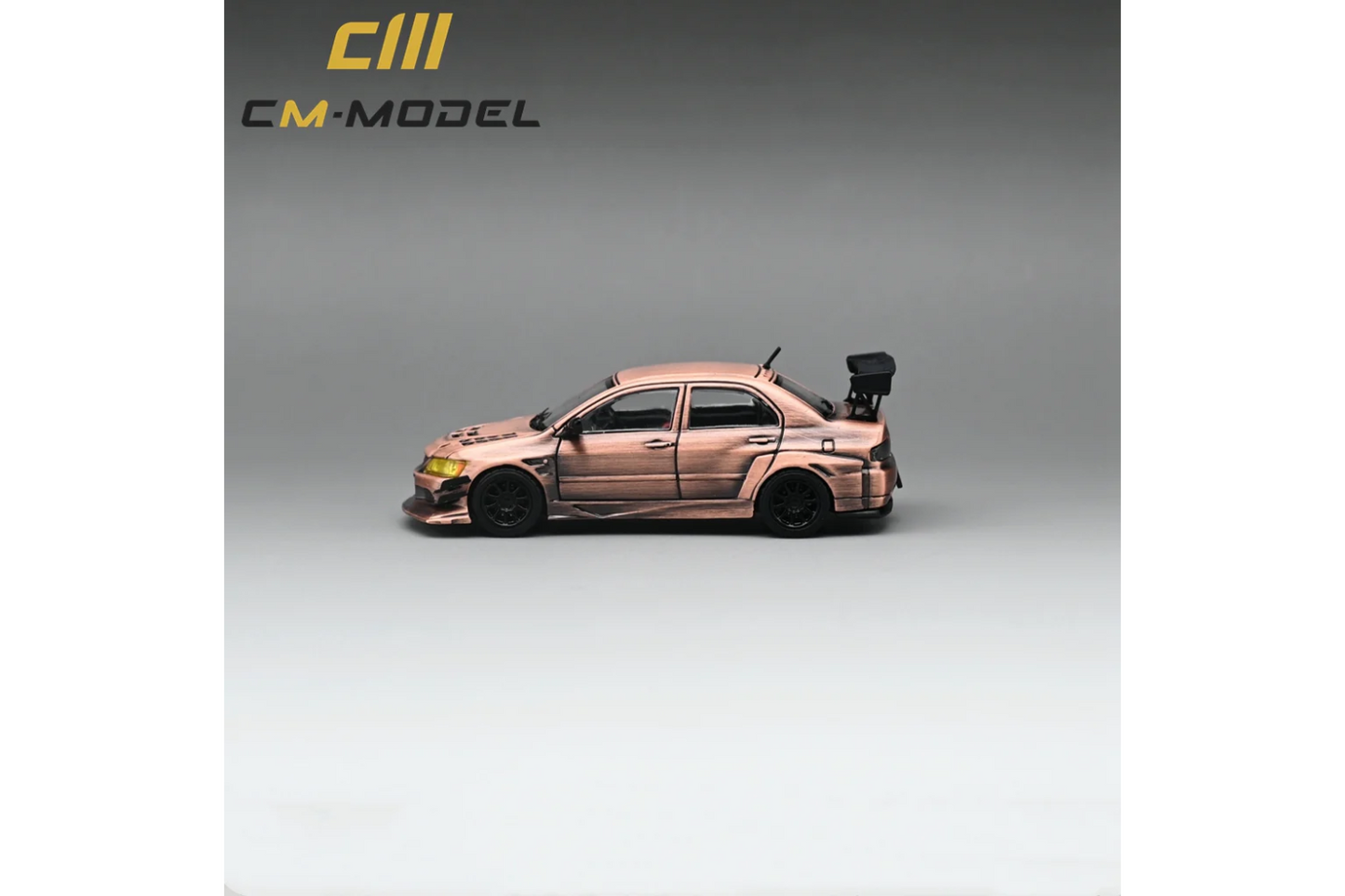 CM Model 1/64 Mitsubishi Evolution IX Voltex Widebody in Anime Art Style
