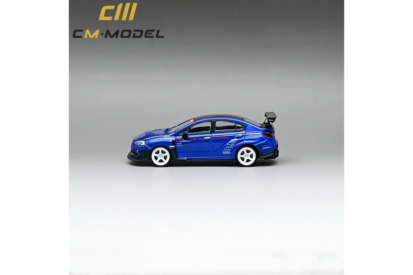 CM Model 1/64 Subaru WRX (VAB) Varis Widebody in Blue