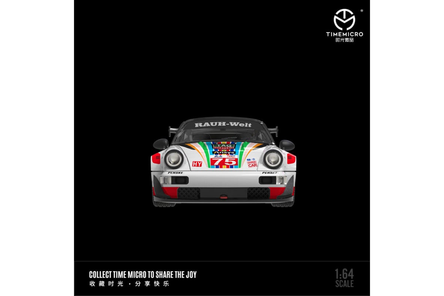 Time Micro 1/64 Porsche 911 RWB964 in Centennial Le Mans Livery