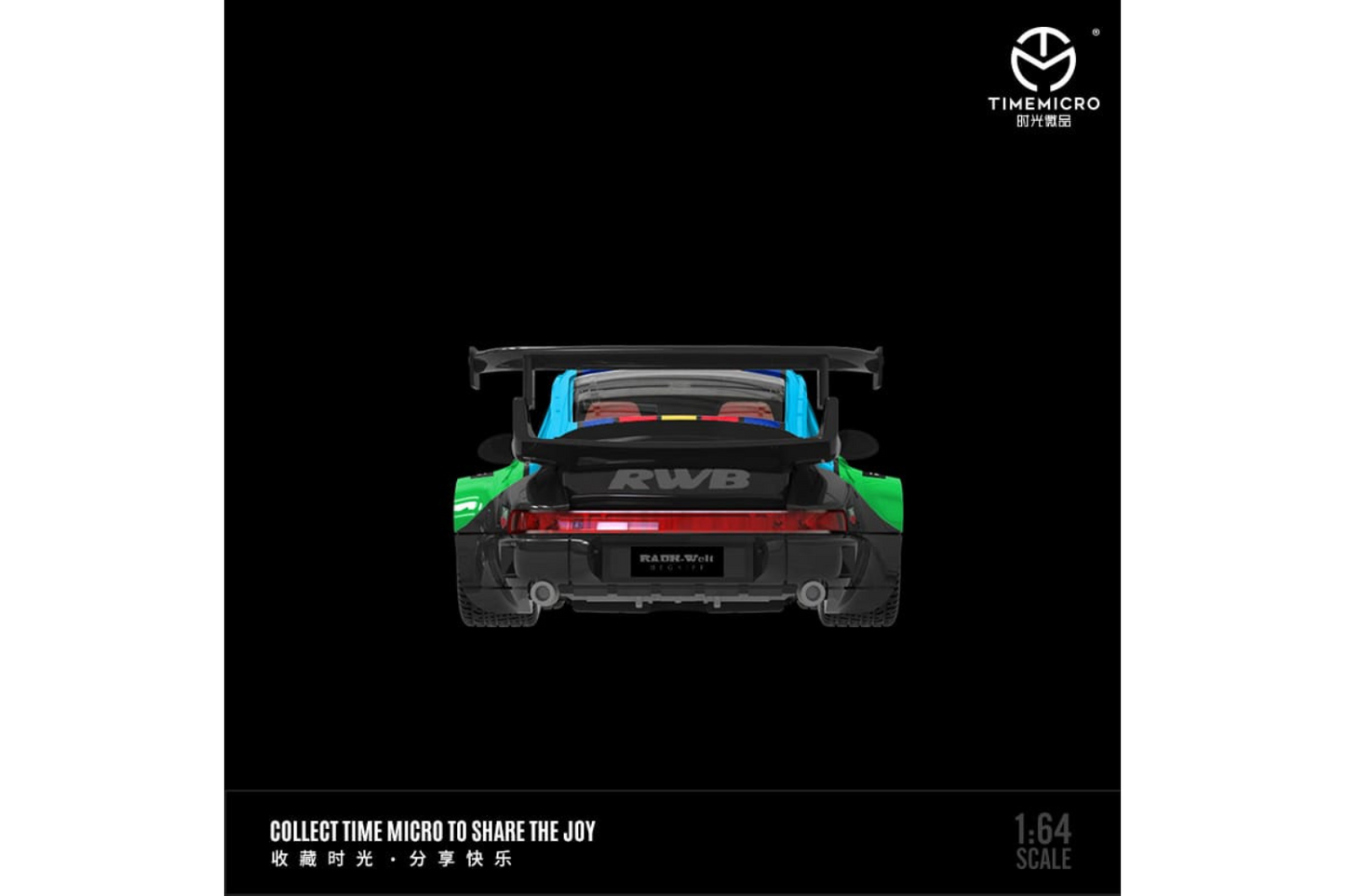 Time Micro 1/64 Porsche 911 RWB964 in Centennial Le Mans Livery