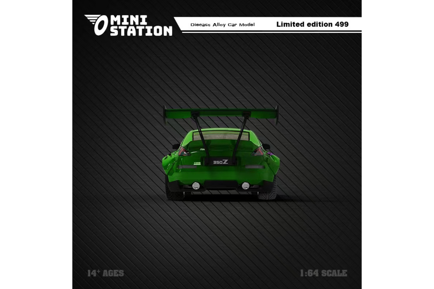 Mini Station 1/64 Nissan 350z in Need For Speed Underground Livery