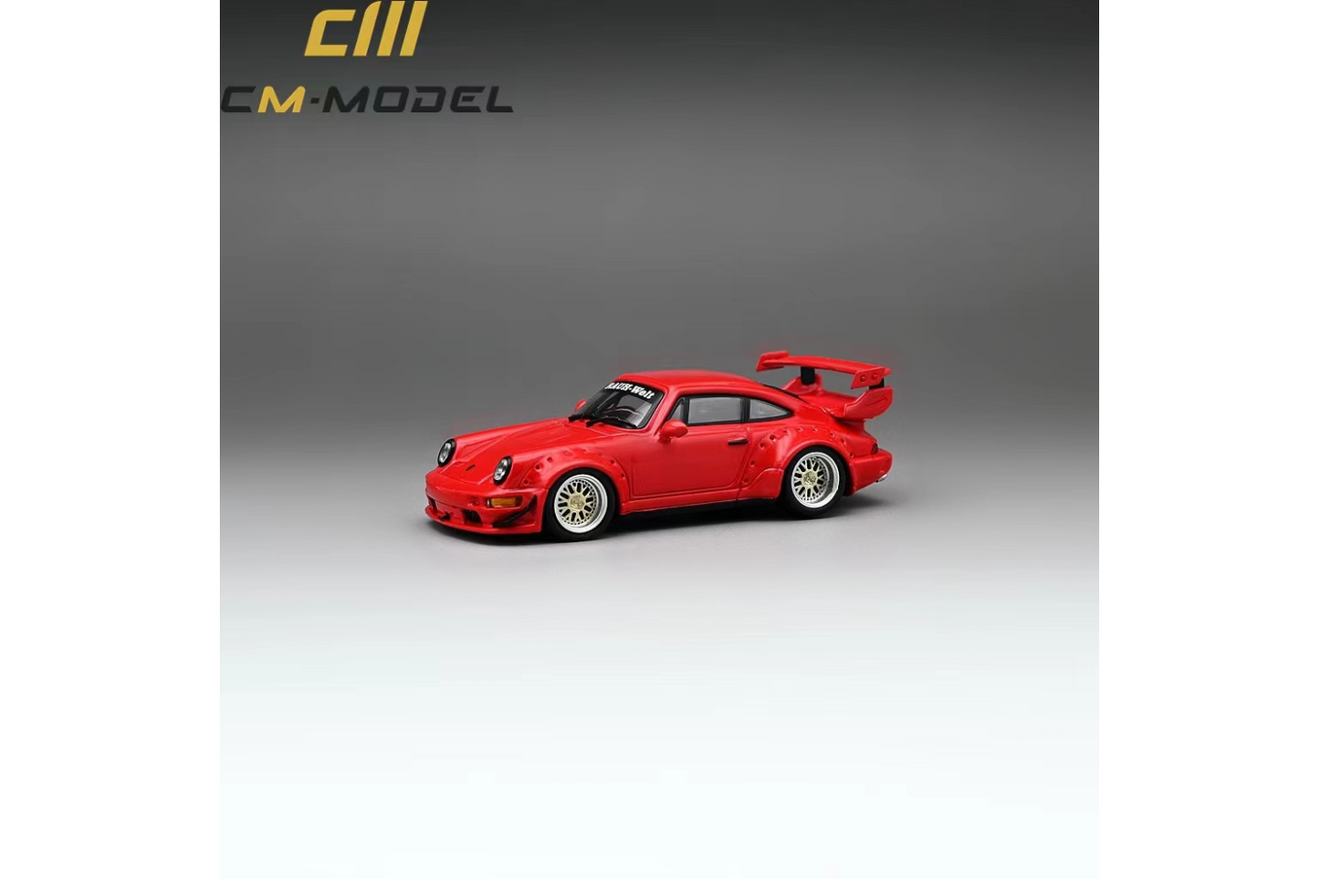 CM Model 1/64 Porsche 911 RWB964 in Red